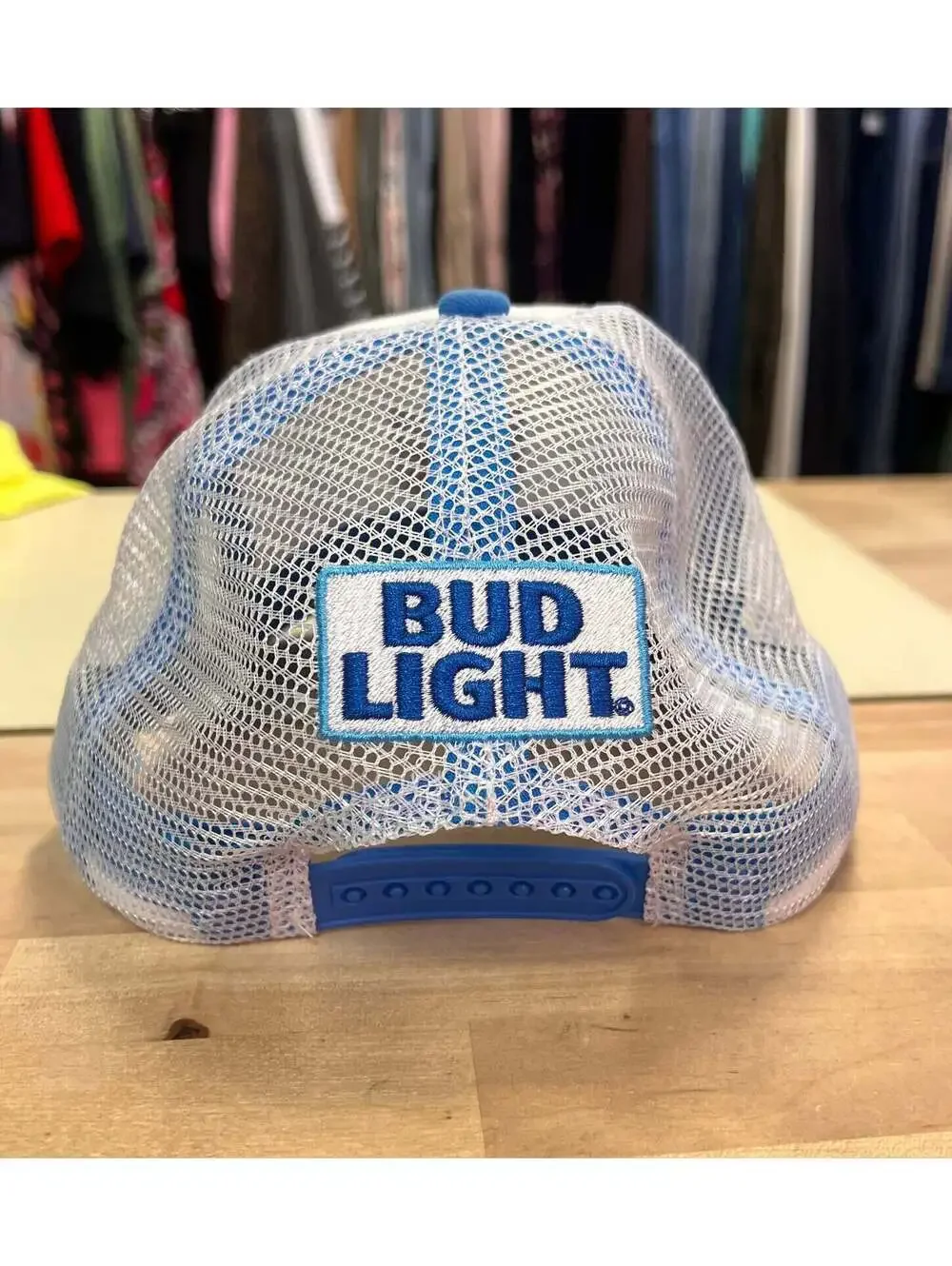 NFL Blue White NFL x Bud Light Trucker Hat